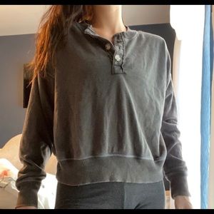 american eagle sweater w buttons